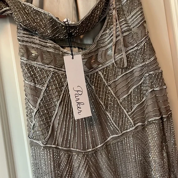 Parker halter embellished backless dress - Picture 5 of 7